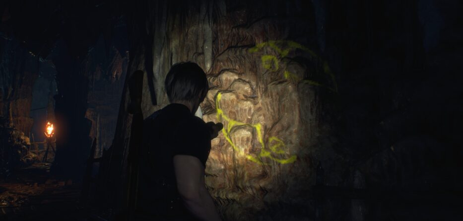 resident evil 4 remake cave puzzle clue