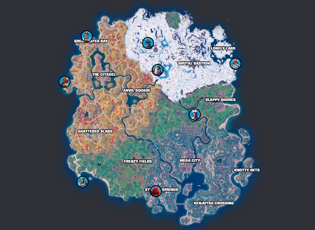 fortnite specialist map