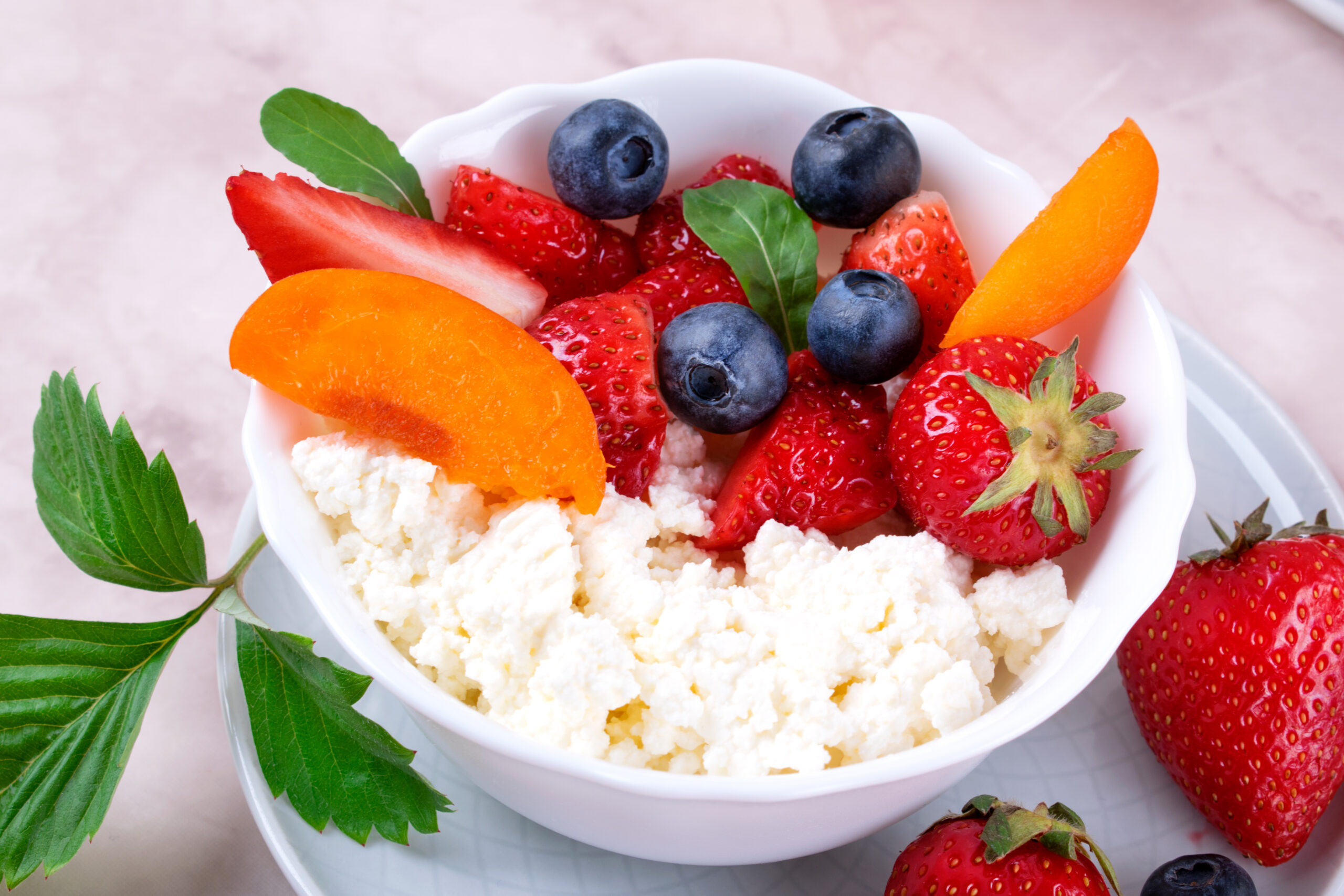 Cottage Cheese with Fruit