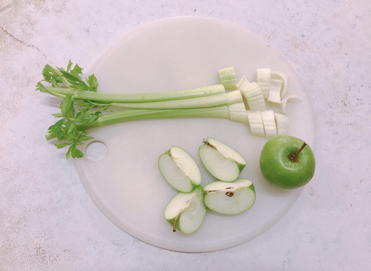 Celery and Apple