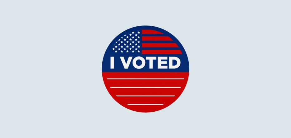 I voted sticker