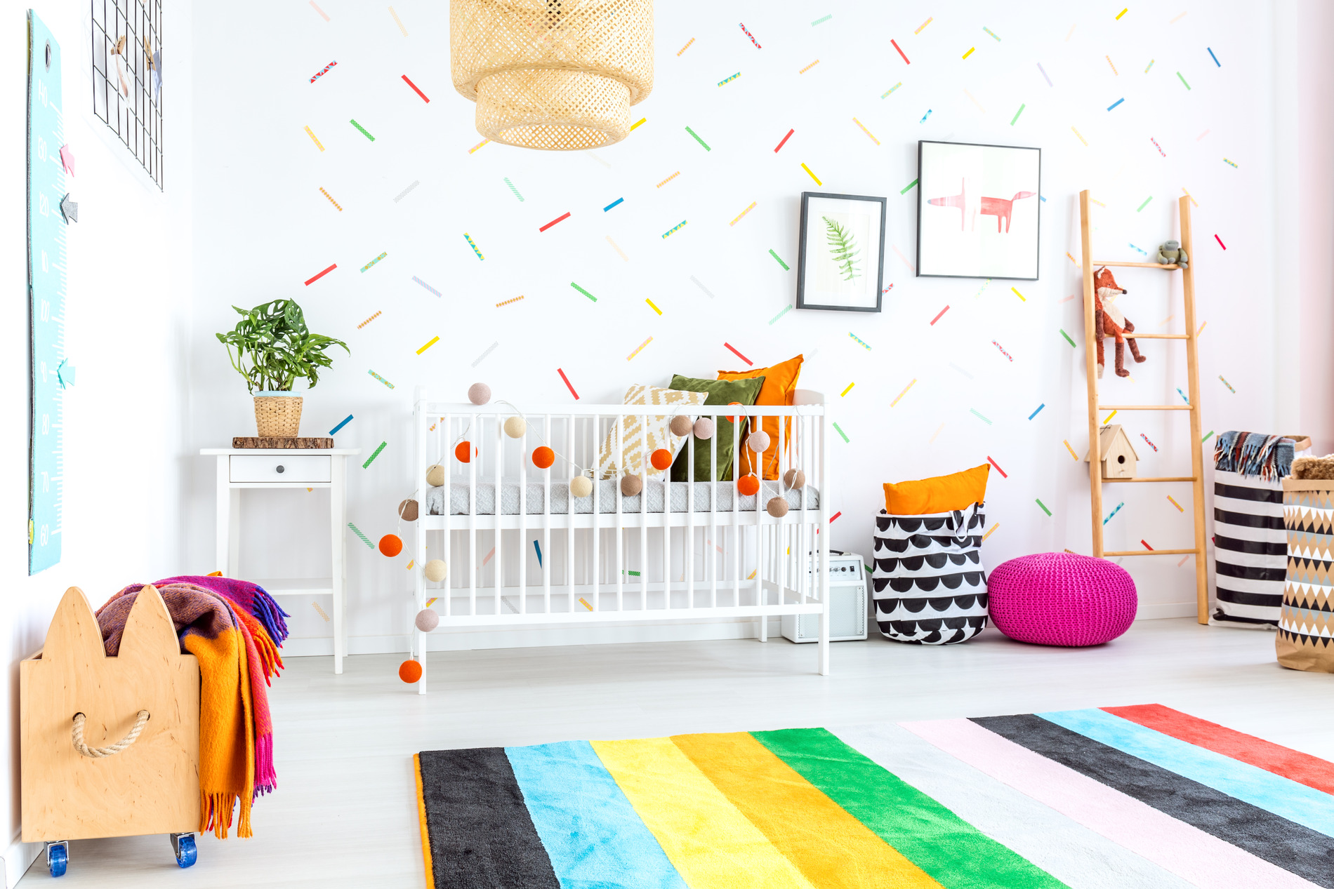 Candyland theme nursery