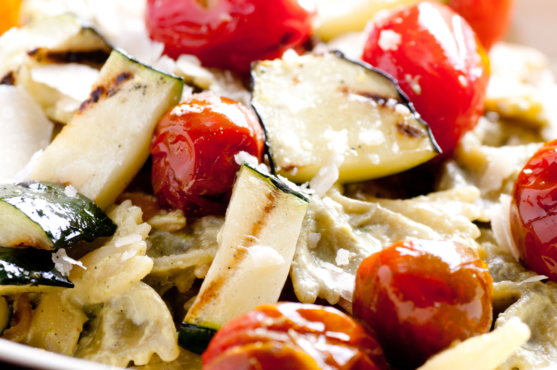 Zucchini and Tomato Pasta