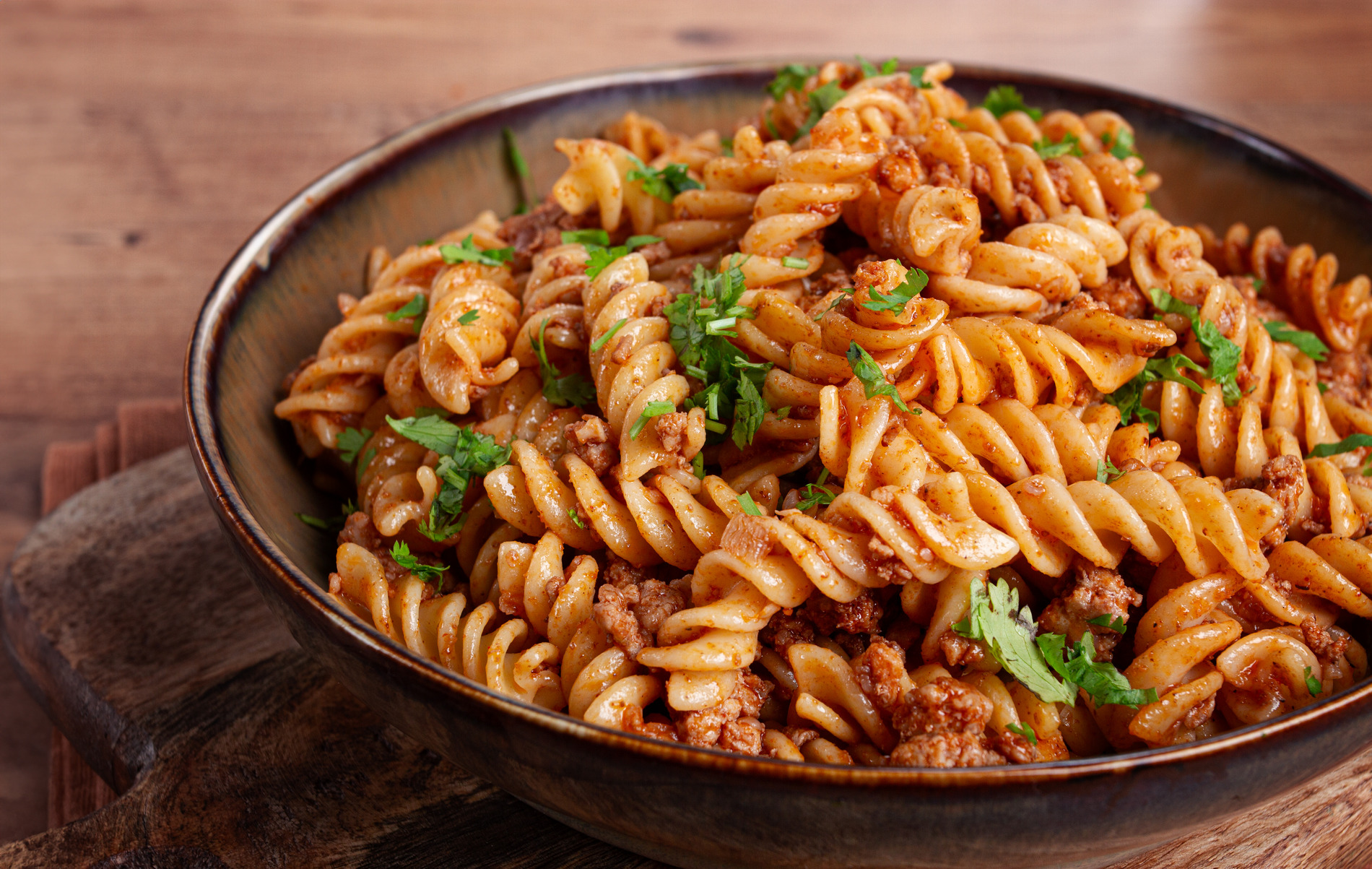 Cheesy Taco Pasta