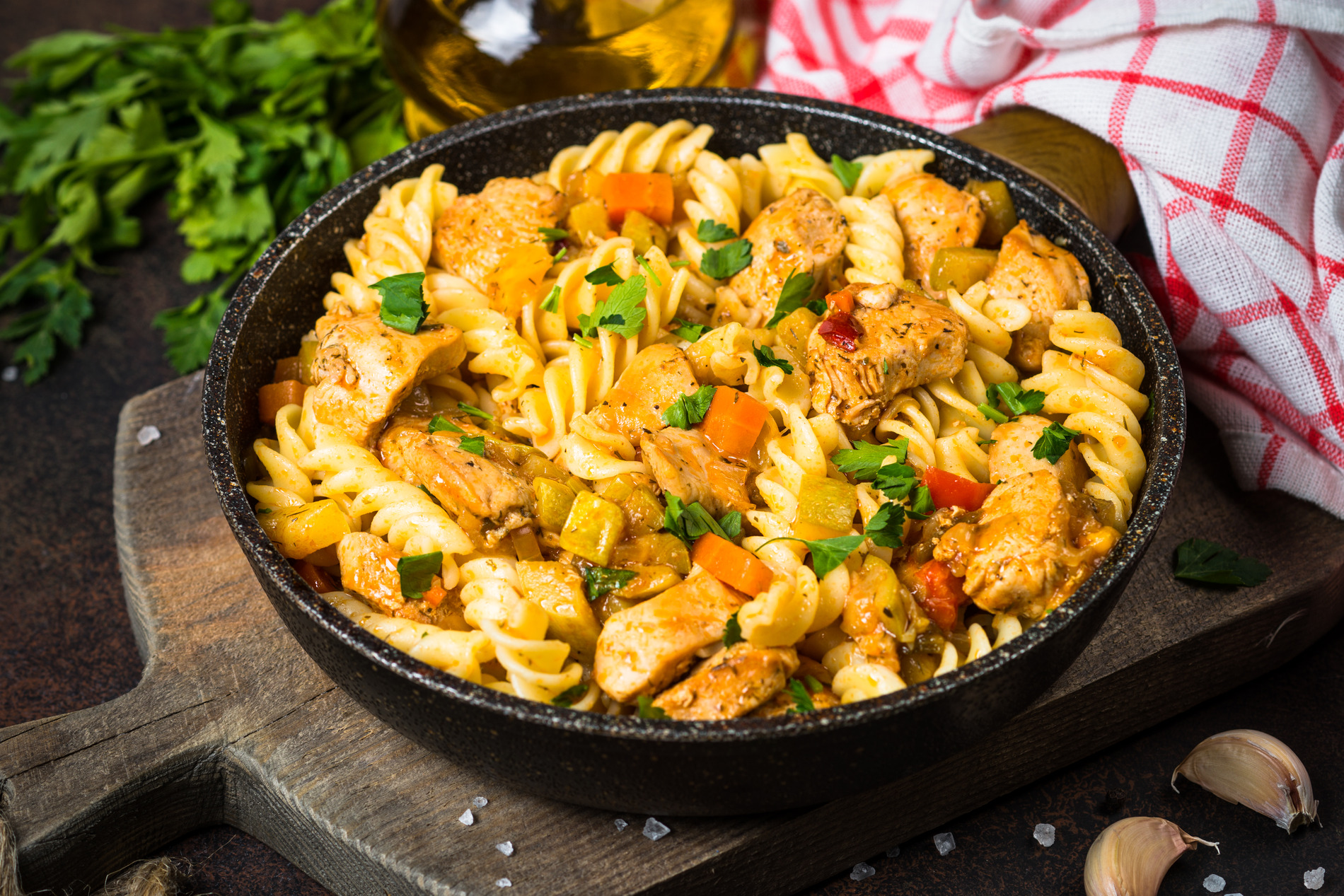 Buffalo Chicken Pasta