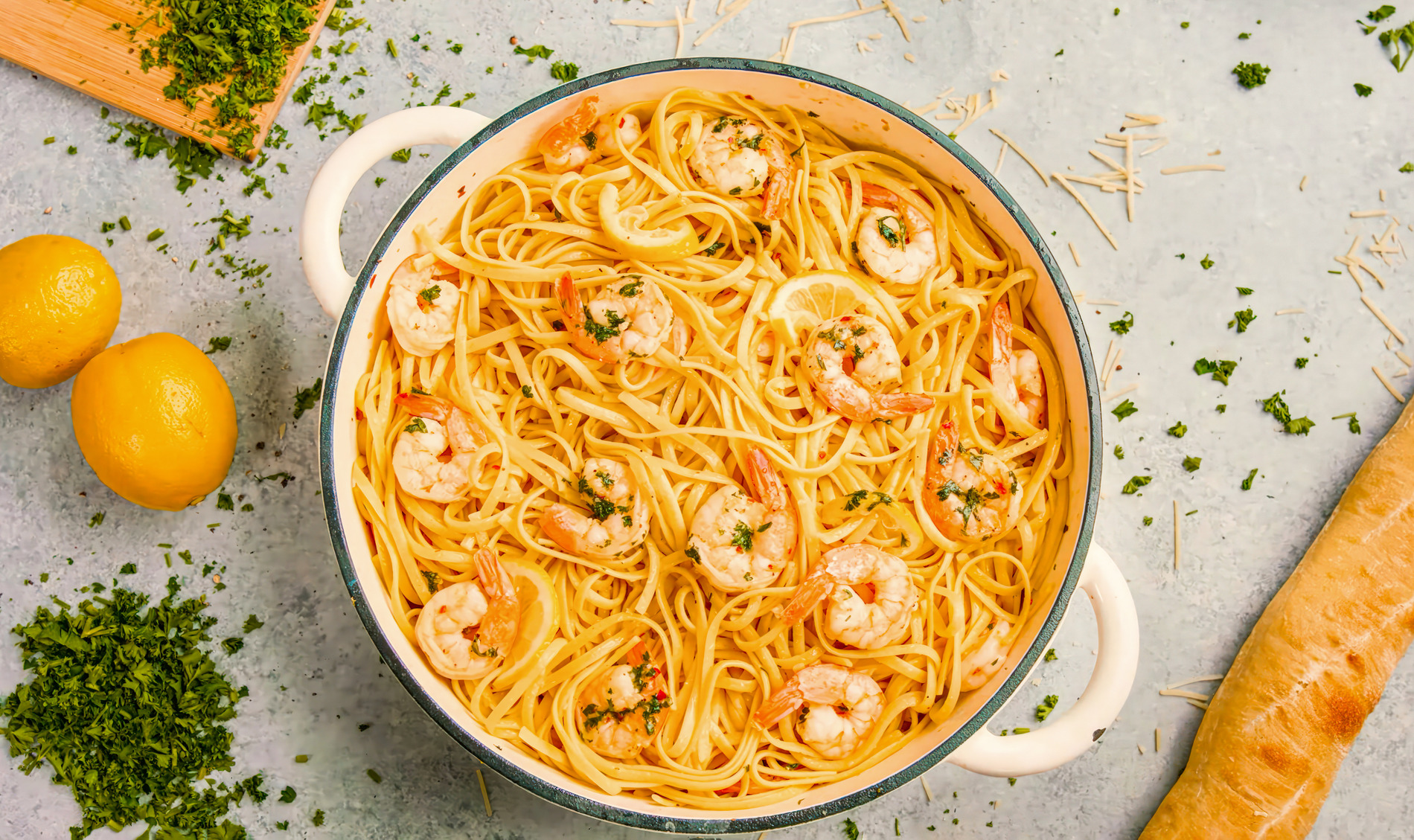 Shrimp Scampi Pasta