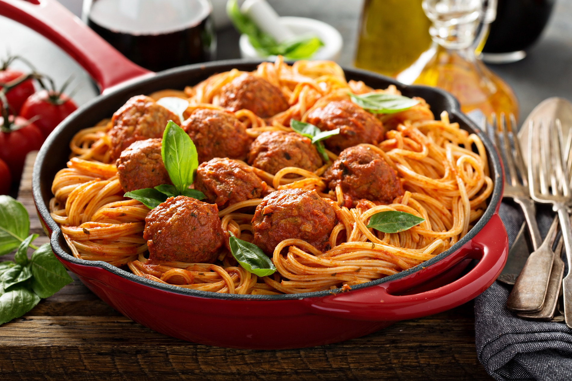 Classic Spaghetti and Meatballs