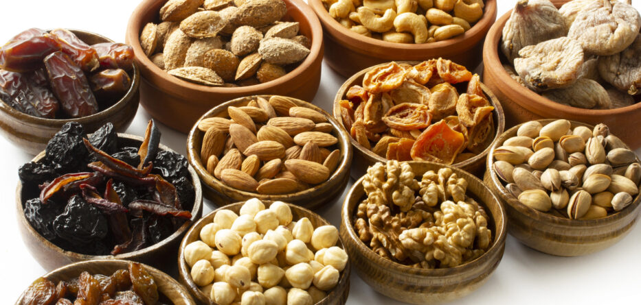 dry fruits and nuts