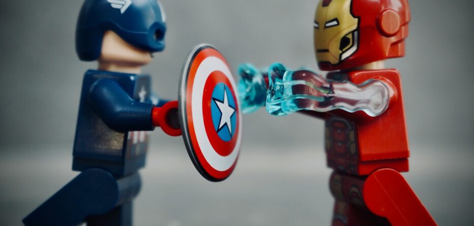 Superheroes legos