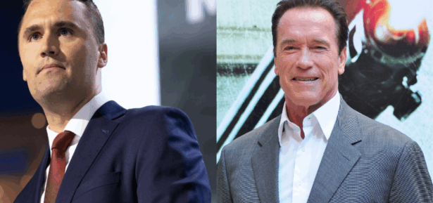 arnold schwarzenegger and charlie kirk