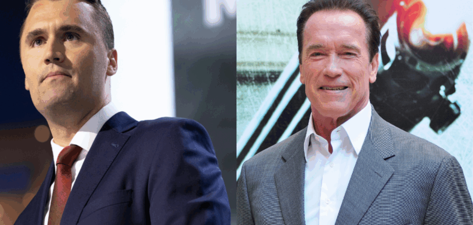 arnold schwarzenegger and charlie kirk